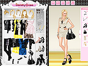 Play Flash Game: "Paris Hilton Dress Up Game" Free